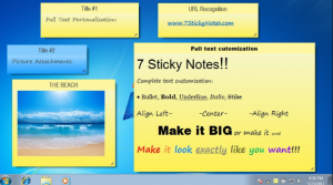 7 Sticky Notes