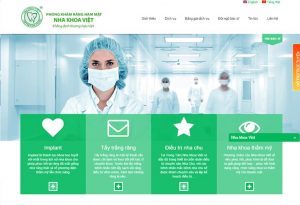 Những lưu ý khi thiết kế web phòng khám nha khoa