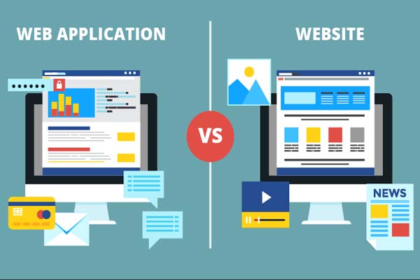 phân biệt web app và website