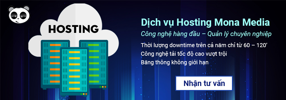 Dịch vụ hosting giá rẻ Mona Media