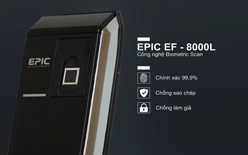 Khóa điện tử EPIC EF 8000L