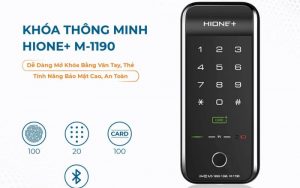 Khóa điện tử hàn quốc HIONE+ M-1190