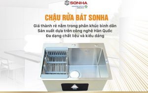 bồn rửa bát Sơn Hà