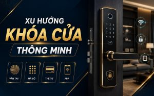 xu hướng khóa cửa thông minh